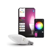 Philips Hue B39 E14 Smart Candle Bulb White & Color Ambiance RGBW 3.7W 500lm 1000-20000K Bluetooth Z