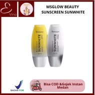 Evina Skincare Medan - Msglow Beauty Sunscreen Sunwhite | Can Gojek Instant Medan