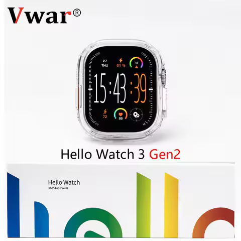 2024 NEW VWAR Hello Watch 3 Plus Gen2 Smart Watch 49mm Ultra 3 Bluetooth Call ChatGPT Local Music Sm