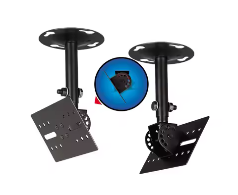 BL-WD309 Full Motion 1Pair 2pc Professional Tilting Speaker Bracket Ceiling Mount Speaker Hanger Wal