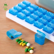 Monthly pill organizer-31 days pill organizer with large removable pill box, portable pill box box a