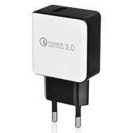 QC 3.0 5V/3A Quick Charge EU Plug USB AC Charger / USB Wall Charger (WHITE)