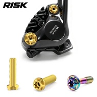 Titanium Alloy Road Bike Disc Brake Caliper Fixing Bolts for Shimano 105 R7070 Ultegra R8070 R8170 D