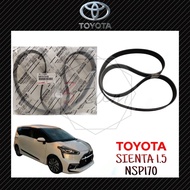 ORI 100% FAN BELT 90916-T2038 FOR TOYOTA  SIENTA 1.5 NSP170