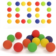 [sgstock] EKIND 100 Rounds Bulk Refill Ammo Bullet Balls Compatible For Nerf Rival, Apollo, ZECA, Kh
