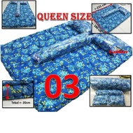 ❀ﺴ☽TILAM KEKABU EXTRA TEBAL 7 INCI SIZE QUEEN 100% KAIN COTTON SEJUK