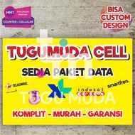 Cetak Spanduk|Banner|MMT - COUNTER PULSA-KIOS HP-PAKET DATA-TELKOMSEL