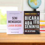 Paket 2 Buku Seni Menguasai Lawan Bicara | Bicara Itu Ada Seninya