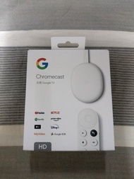 Google Chromecast 第4代 台灣公司貨 HD版本 商品不議價 第四代 桃園市區可面交 支援Google TV
