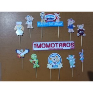 Duffy bear cake Topper set