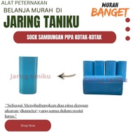 SQUARE PIPE CONNECTION SOCK biru SQUARE PIPE CONNECTION SOCK CONNECTION/ PIPE CONNECTOR/