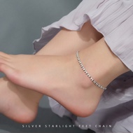 Apm monaco Silver Star Anklet Women's Niche Design Exquisite High-End Fashion AF3OX