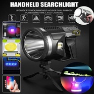 Super Bright Searchlight Ultra Long Lighting Distance Lamp High Power Led Searchlight Rechargeable L