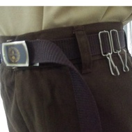 Boy Scout Buckle / School Belt / Small Child Belt / School Belt / Scout Belt with Ring