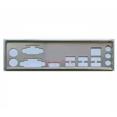 I/O IO Shield Bezel For GIGABYTE B450M-S2H、H410M S2H V3 Baffle Blank Back Plate Bracket