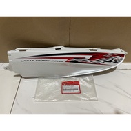 WAVE RS110 (2010) left center cover set, Red and White (64355-KWW-C60ZD)