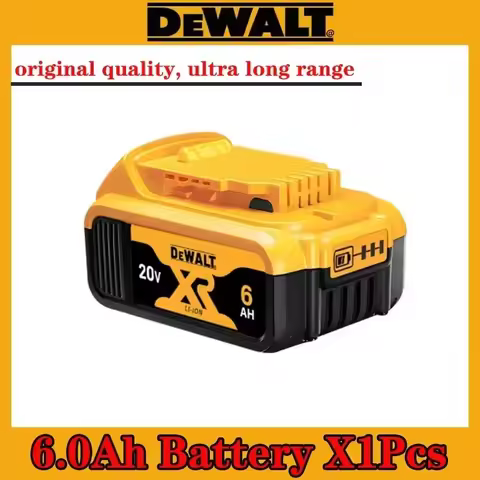 100% High Rate Genuine Dewalt 20V Battery2AH 5AH 6AH, Dewalt DCB200 Power Tool Battery Rechargeable 