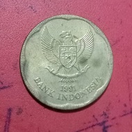 Koin Indonesia Rp 500 Melati besar 1991 coin koleksi Nusantara TP3jk