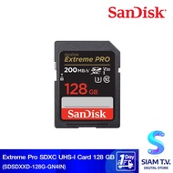 SANDISK SDCARD Extreme Pro 200MB รุ่น SDSDXXD128G SDSDXXD-128G-GN4IN โดย สยามทีวี by Siam T.V.