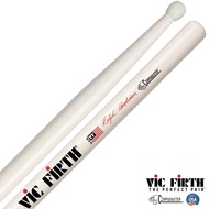 Vic Firth® ไม้กลอง SRHN ไม้กลองสแนร์มาร์ชชิ่ง หัวไนลอน ** Made in U.S.A. **