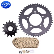 520 14T 46T 48T Motorcycle Front Rear Sprocket Chain Set For Suzuki GSX250 R 17-19 GSR250 F S 12-17 