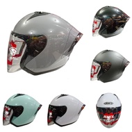 Helmet SHEL EQUALIZER SOLID STONEGREY GLOSS Plain