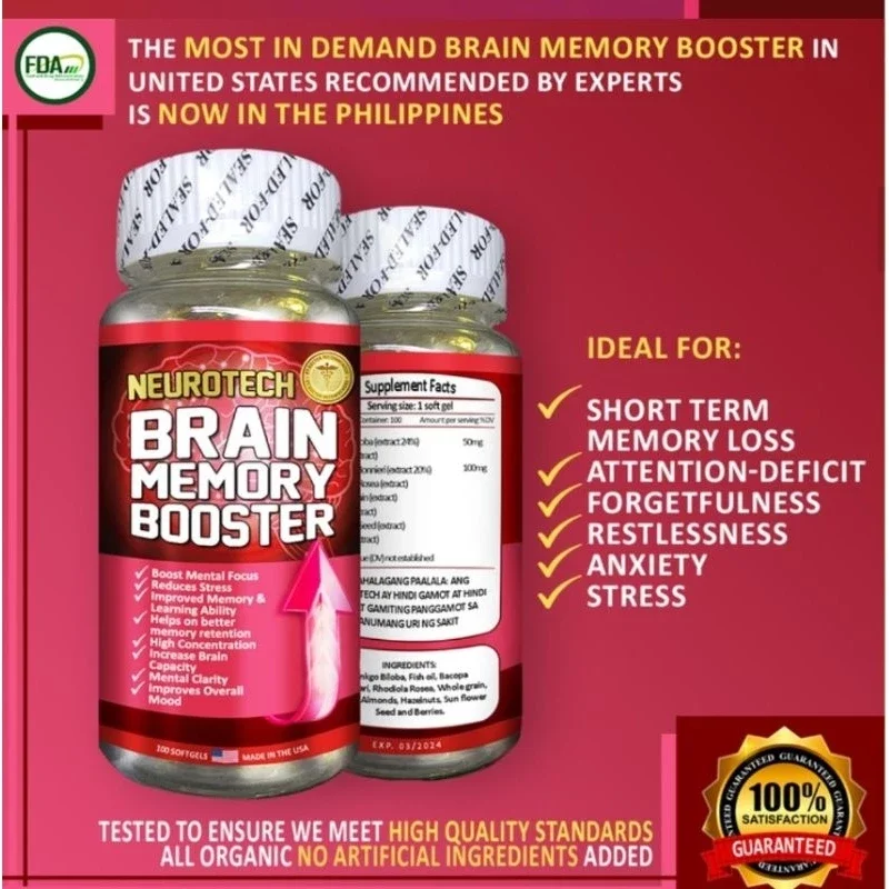 neurotech advance brain memory booster