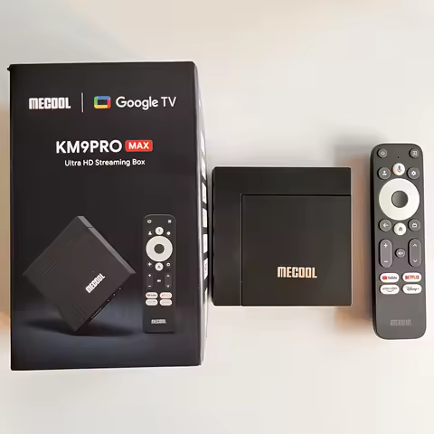 [Genuine]2025 MECOOL KM9 PRO MAX 2GB 32 GB Realtek1325-B Android tv 12.0 Google Certified dolby audi