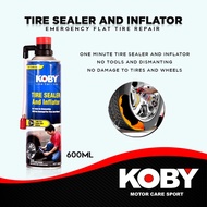 ❉Koby Tire Sealer And Inflator 600ml☜# tire sealant for tubeless #