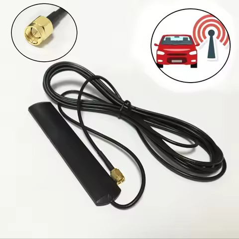 Car Navigation Wifi Antenna FM Antenna Front Windscreen Car Radio Patch High Gain 5dBi Patch RF Coax