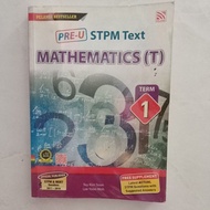 pelangi stpm pre-u math T Mt term 1 sem 1