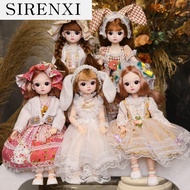 STYLE HAUL Safety 30CM Movable Joint Doll Plastic Baby Doll Girl Dress Up Toys Beautiful With Music 