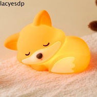 LACYESDP Little Cartoon Night Light, Touch Control 20min Timer Silicone Night Light, Squishy Texture