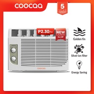 【Ready Stock】▪✎☽Coocaa AW06N-1 Window Type Aircon Air Purify 0.6hp Mechanical R32 Top Discharge 220-