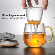 One Two Cups Replacement Tea Filter for Glass Tea Cups - C2