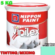Cat Tembok Nippon VINILEX Green Gauze Hijau Telur Asin 5 KG Galon