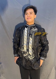 BARONG TAGALOG (Black Gray)