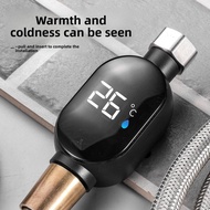 YDJN Kuar suhu air model baharu, saiz am, termometer LED 1/2 inci, pintar, sesuai untuk mandi di rum