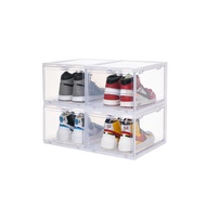 TOWER BOX PLUS  - กล่องรองเท้าเปิด-ปิด ได้ 2ด้าน (ภายในบรรจุ 4-6 กล่อง)