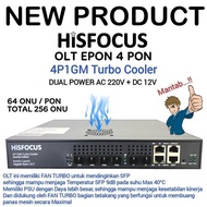 OLT EPON HiSFOCUS 4P1GM Special Edition Power AC + DC
