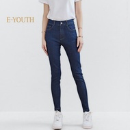 Eyouth 10102 women Drainpipe Jeans high waist denim pants