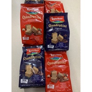 Loacker quadratini 125gr All Variant-BROWN WAFER -Loacker quadratini chocolate/napolitaner 125 grams