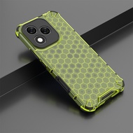 Honeycomb Clear Shockproof Case Honor 400 Lite Casing For Honor 200 Honor90 Lite 70 X9C X9B X9A Fash