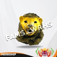 Tiger Mask for Adults and Children Brown and White Children's Toys Af 1