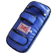 THAISMAI - เป้าเตะ เป้าซ้อมมวย หนังเทียม แบบตรง สีน้ำเงิน อุปกรณ์มวยไทย 1ข้าง KP141 Blue Kick Pad Th