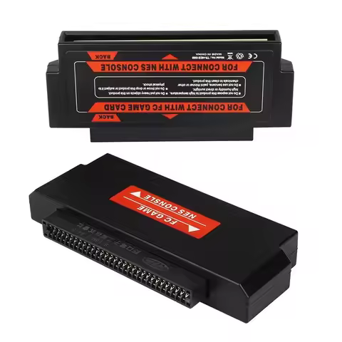 NES Console FC 60 Pin to NES 72 Pin Adapter,Nin-tendo Game Card Converter