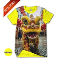 3D Children's Lion Dance T-Shirt Lion Dance Children's Lion Dance Shirt REG-R209