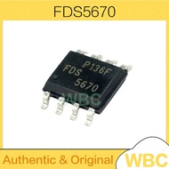 5Pcs/Lot FDS5670 5670 SOP-8 MOS field-effect transistor new original in stock