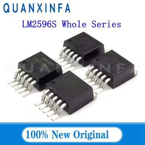 10PCS LM2596S-3.3 LM2596S-5.0 LM2596S-12 LM2596S-Adj (Adjustable) LM2596 3V/5V/12V/ Adjustable volta
