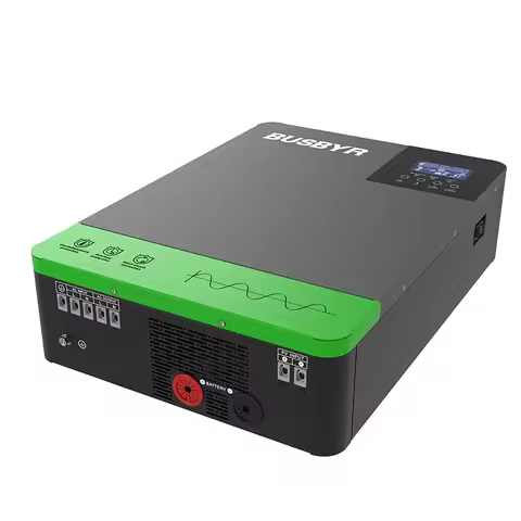 BUSBYR 4.2KW Hybrid Solar Inverter 24V Photovoltaic Hybrid Inverter Max PV 500V Build in MPPT 110A 8